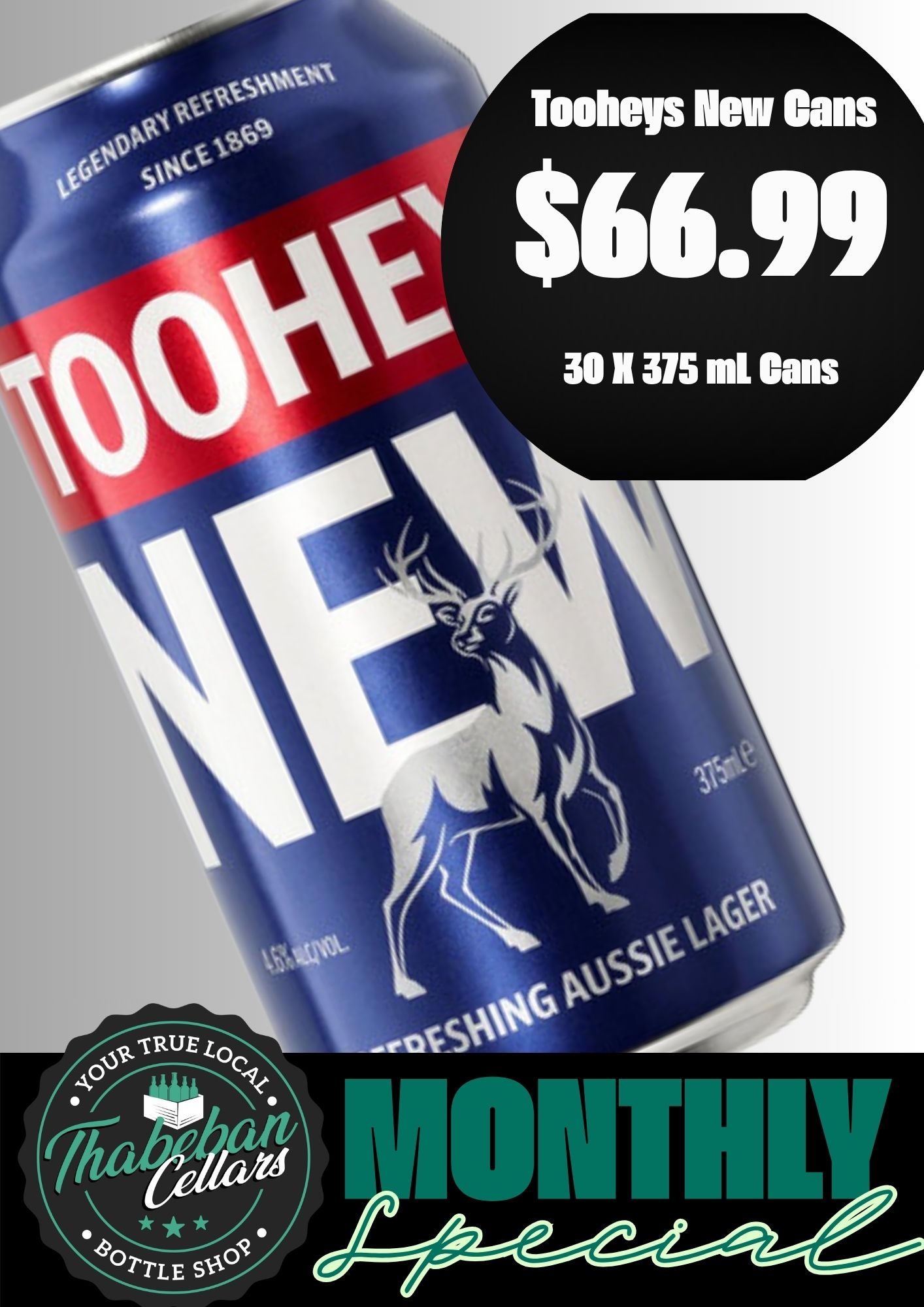 Tooheys NEw Cans